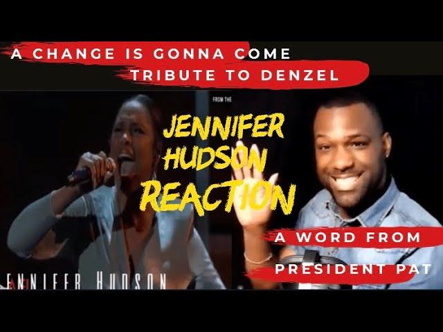 Jennifer Hudson | A Change is Gonna Come | Tribute to Denzel Washington | REACTION VIDEO
