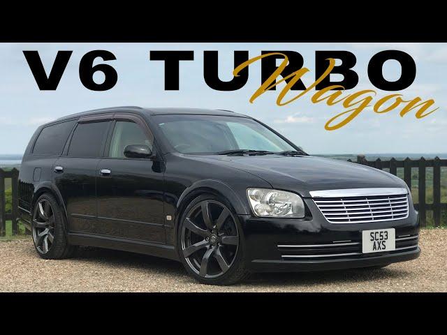 THE V6 TURBO JAPANESE MEGA WAGON - M35 Nissan Stagea Review