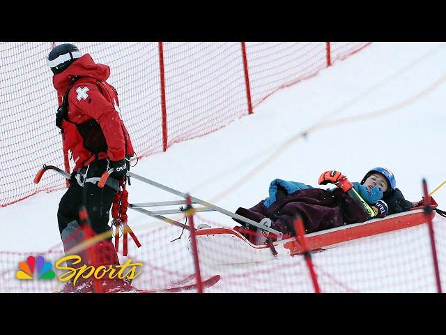 Mikaela Shiffrin still sore after Alpine skiing World Cup Killington crash | NBC Sports