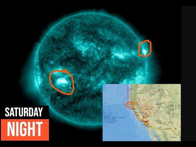 Solar Flare uptick ongoing. Northern California Earthquake activity. 12/28/2024