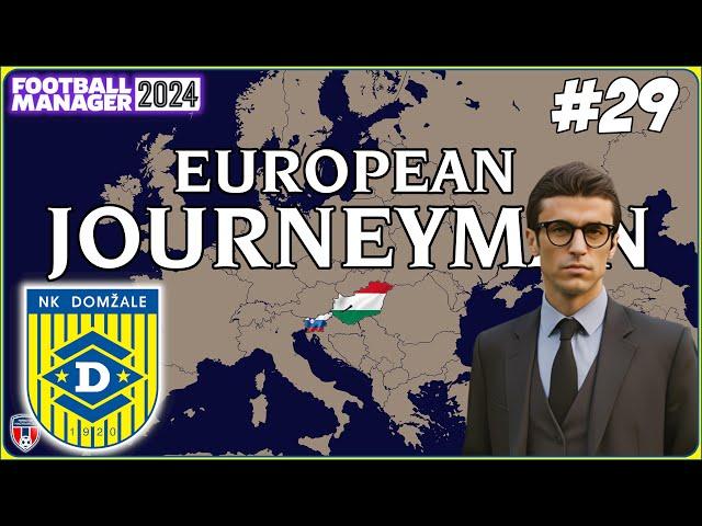 EUROPEAN JOURNEYMAN | LEAGUE CHAMPIONS ?! | FM24 | Part 29 | NK DOMZALE !