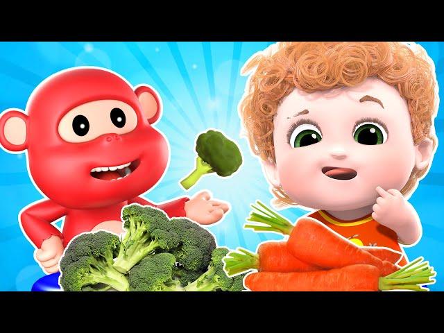 Yes Yes Vegetables (with Baby Animals) | CoCome Nursery Rhymes & Kids Songs