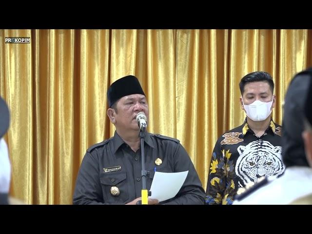 Pelantikan Kadis Pertanian Kasatpol PP dan Kadis PP&PA | Ini Pesan Wali Kota Padang Sidempuan Irsan