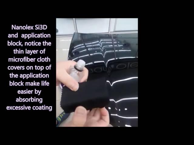 Nanolex Si3D Ceramic Coating application block method