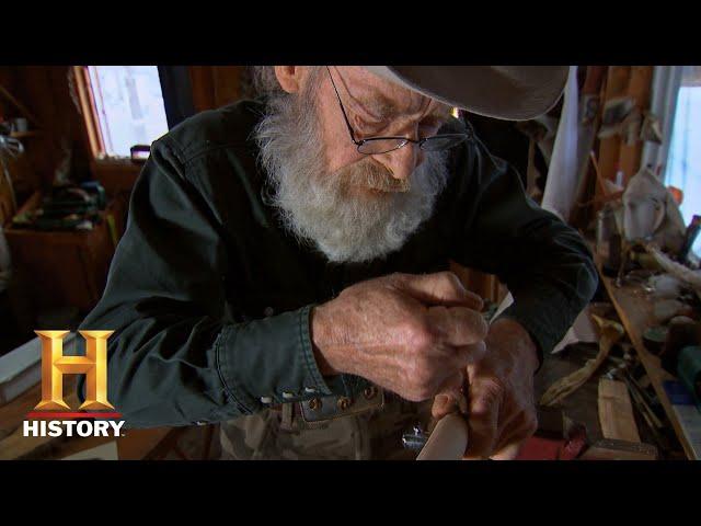 Mountain Men: Tom Assembles A Traditional Native American Lance (S7, E14) | History