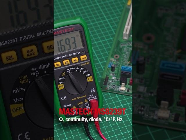 MASTECH MS8239T Digital Multimeter - True RMS