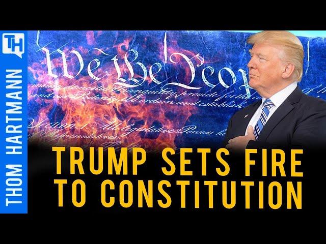 Trump is Close to Rewriting the Constitution & You're Not In It!