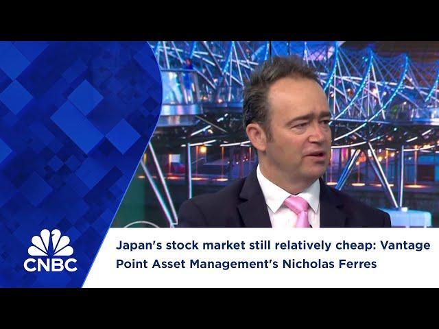 Japan's stock market still relatively cheap: Vantage Point Asset Management's Nicholas Ferres