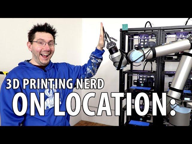On Location with Voodoo Manufacturing - Brooklyn-based 3D Printing manufacturer #RobotArm