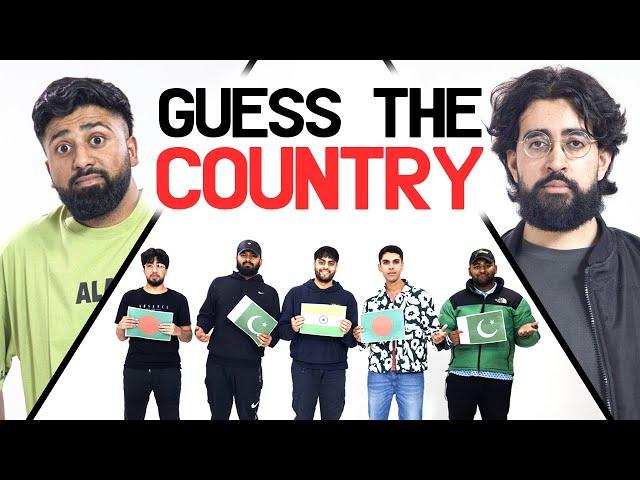 GUESS THE COUNTRY - South Asian Edition ft. ASLAN PAHARI