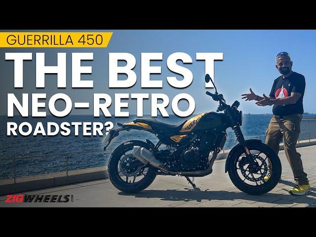 Royal Enfield Guerrilla 450 - First Ride Review - RE’s best roadster yet! | ZigWheels.com