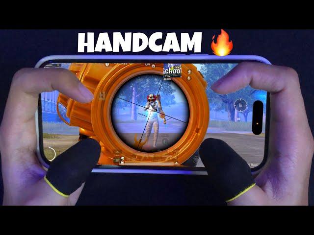 200% FAST HAND Movements !?  HANDCAM iPhone 14 Pro  PUBG Mobile