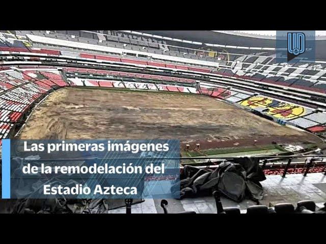 ️ Estadio Azteca: Filtran primeras imágenes de la remodelación para el Mundial de 2026 ️