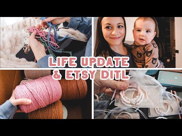 WE'RE BACK!!! | Etsy Shop Update Day in the Life & Viral Tiktok Update