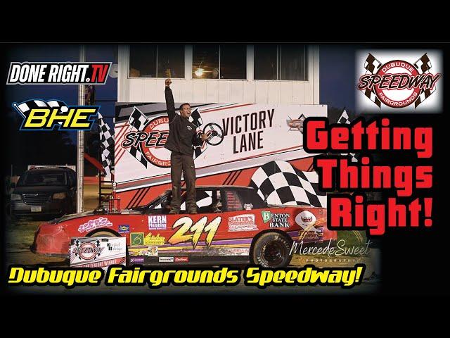 Back to VICTORY LANE!!! Dubuque Fairgrounds Speedway!