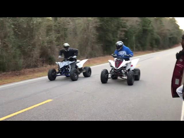 YFZ 450 vs Raptor 700r SE