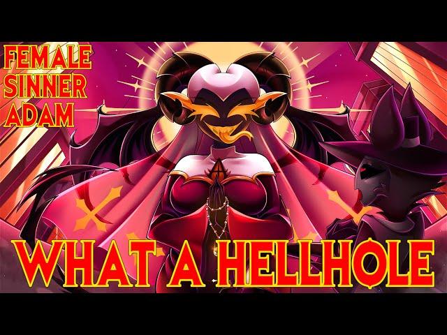 FEMALE SINNER ADAM SONG - What a Hellhole | Hazbin Hotel Animatic |【Original Song By MilkyyMelodies】