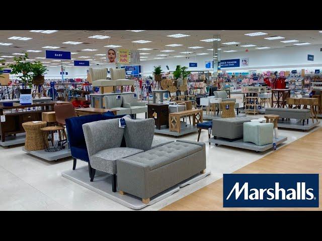 MARSHALLS ARMCHAIRS CHAIRS COFFEE TABLES OTTOMANS FURNITURE SHOP WITH ME SHOPPING STORE WALK THROUGH