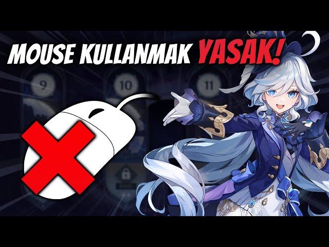 MOUSE KULLANMADAN ABYSS BİTİRMEK! | Genshin Impact Türkçe