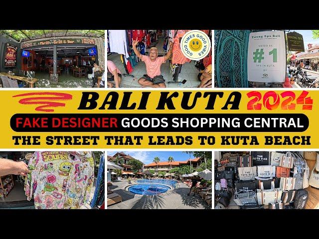 Kuta Bali Street Walking Tour Today 2024