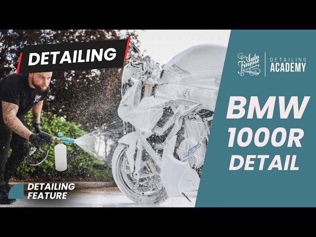 Auto Finesse motorcycle detailing treatment - BMW 1000R