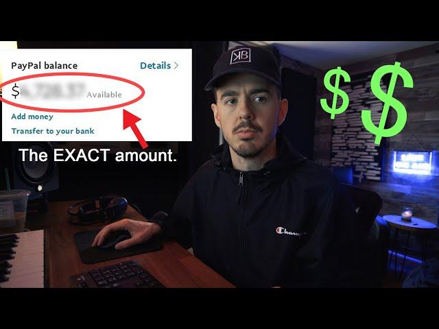 HOW MUCH MONEY DO I MAKE OFF YOUTUBE AS A PRODUCER??