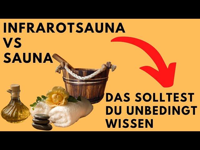 Infrarotsauna vs Sauna - Wichtiges schnell erklärt, Wirkung der Infrarotkabine  & finnische Sauna