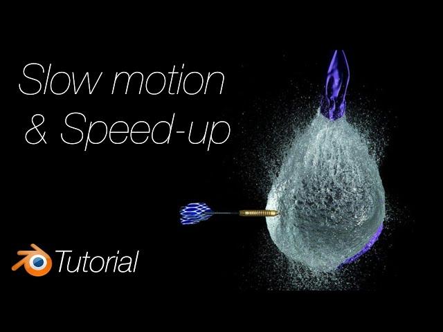 [2.92] Blender Tutorial: How to Speed Up and Slow Down Animations