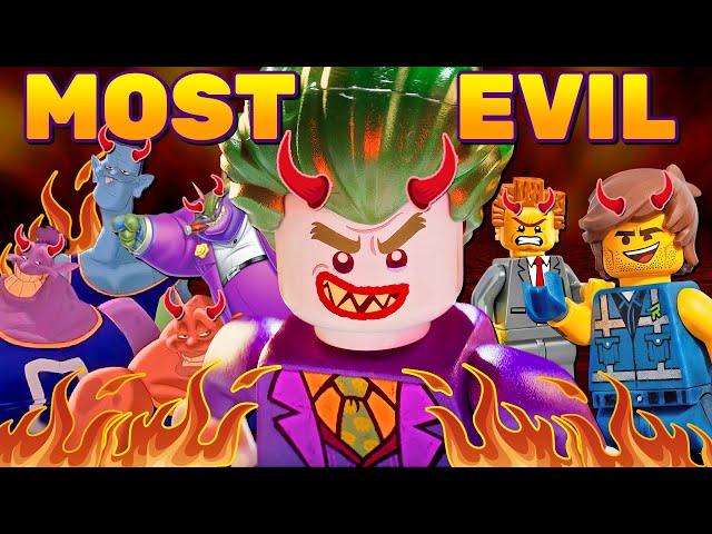 Warner Animation Villains: Evil to Most Evil