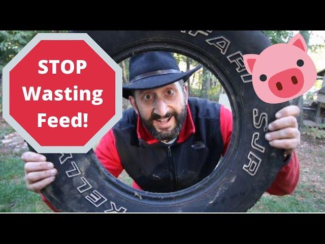 How to Build a Low Waste Pig Feeder - Stop Wasting Feed!