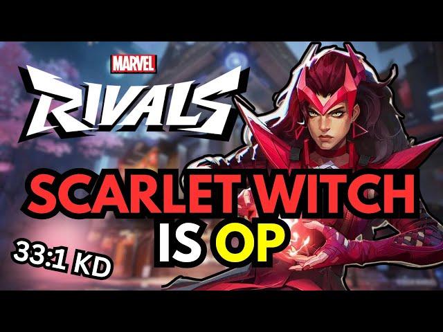 2 BETA KEYS! SCARLET WITCH IS SO OP | Marvel Rivals Beta Gameplay