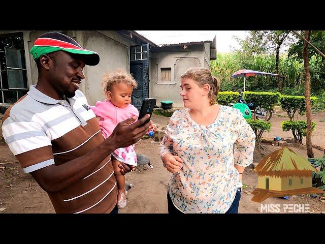 White Woman Married to African Man Cooking Chicken for Family/African Village Life (Episode 1)