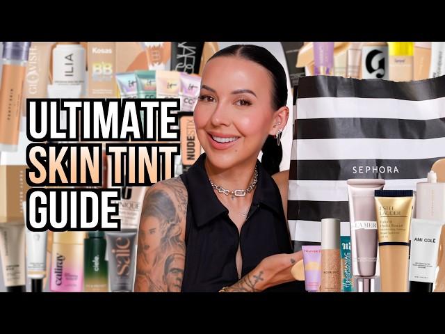 I Bought EVERY "SKIN TINT" at SEPHORA  & TESTED Them Back to Back