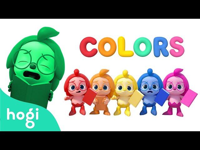 Learn Colors with Hogi | Pinkfong & Hogi | Colors for Kids | Learn with Hogi