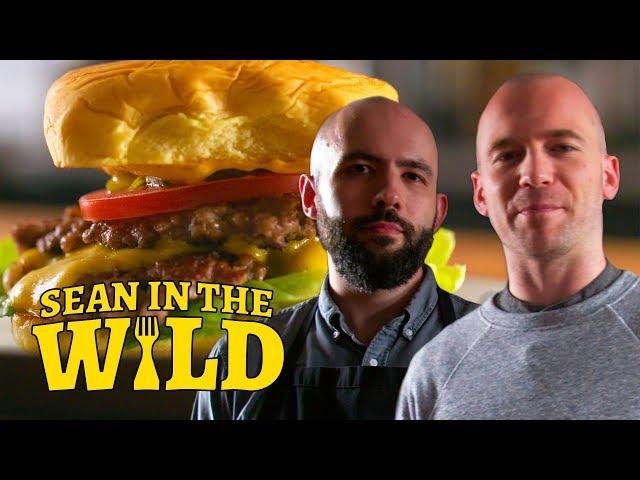 Binging with Babish Cooks the Perfect Smashed Burger | Sean in the Wild