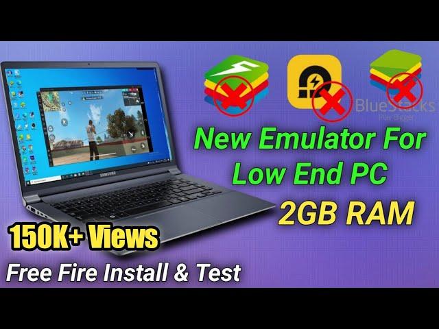 Best New Emulator For Low End PC And Laptop | Play Free Fire In 2GB RAM PC