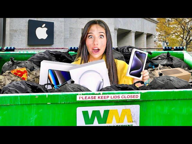 I Tried Dumpster Diving at Apple and This is What I Found