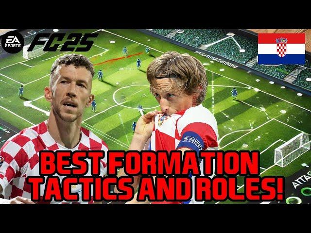 BEST CROATIA Formation, Tactics and Instructions - EA FC 25