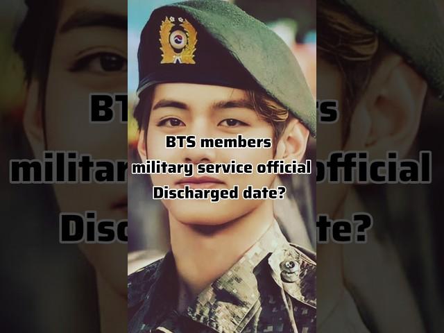 BTS members military service official Discharged date..!!!#bts #kpop #army #happy #day #️