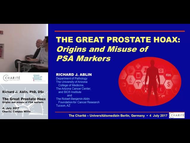 THE GREAT PROSTATE HOAX - SCIENCE TALK AND DISCUSSION