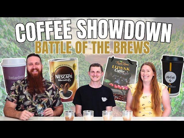 Australians react to the Worlds most EXPENSIVE Coffee (taste test)