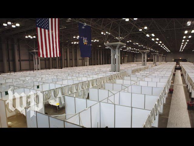 From convention hall to field hospital: New York’s Javits Center transformed by coronavirus