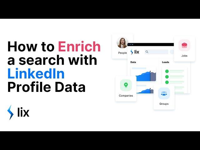 Profile Enrichment - How to export complete LinkedIn profiles