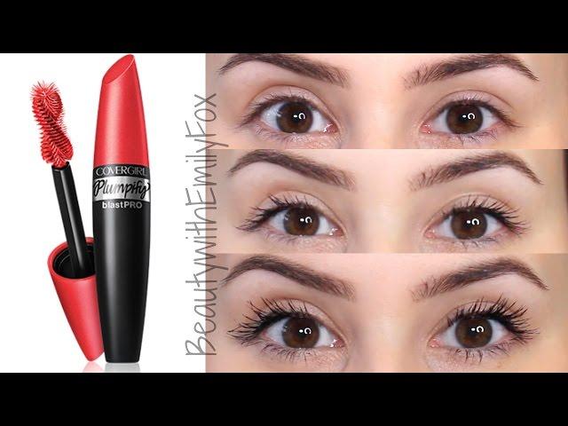 Covergirl Plumpify Blast Pro Mascara | First Impression & Demo