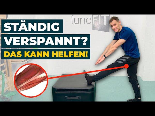 Beinrückseite Verspannung lösen - Hamstrings verkürzt trotz dehnen?