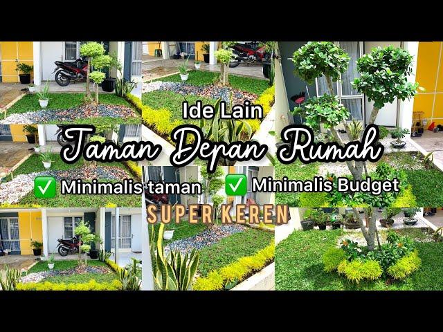 Ide lain taman depan rumah | Minimalis Taman | Minimalis Budget