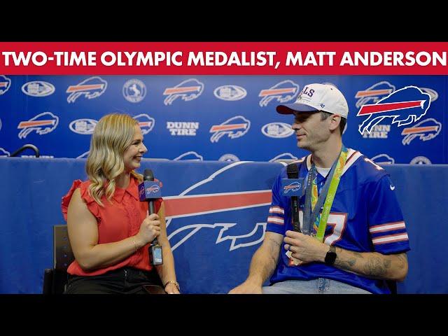 Two-Time Olympic Medalist, Matt Anderson Talks About Representing Team USA & Buffalo | Buffalo Bills