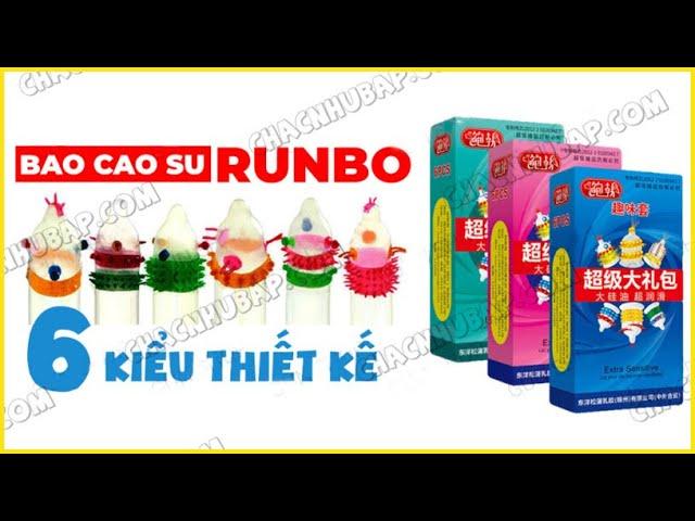 Bao cao su Runbo siêu gai, râu, bi | ChacNhuBap.Com