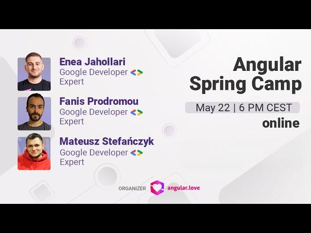 Angular Spring Camp vol.2 - 2025 edition