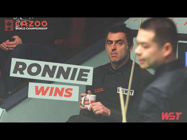 The Break That Secured Ronnie O'Sullivan's Win vs Pang Junxu [L32] | 2023 Cazoo World Championship